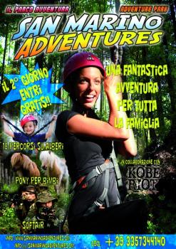 Novità 2013 San Marino Adventure: percorso impossibile e Jungle Softair 